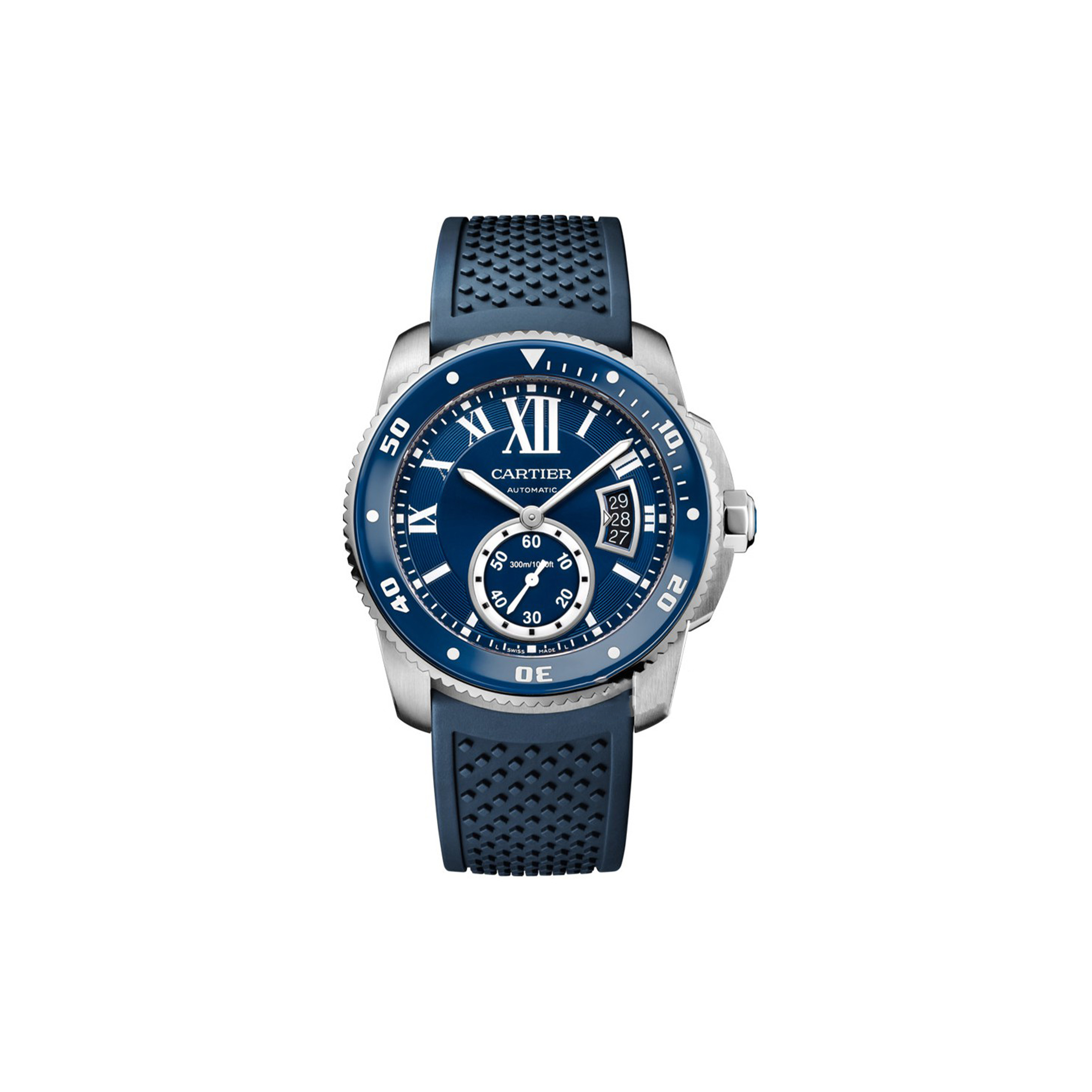 CARTIER CALIBRE DE CARTIER DIVER BLUE 43MM WATCH WSCA0011